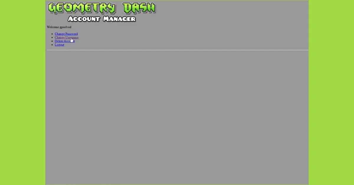 How to Change Username in Geometry Dash