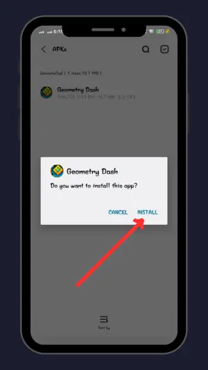 Geometry Dash 2.2 APK 9 Install the App